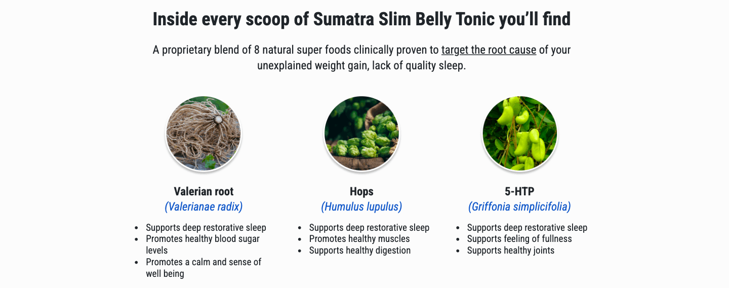 Sumatra Slim Belly Tonic